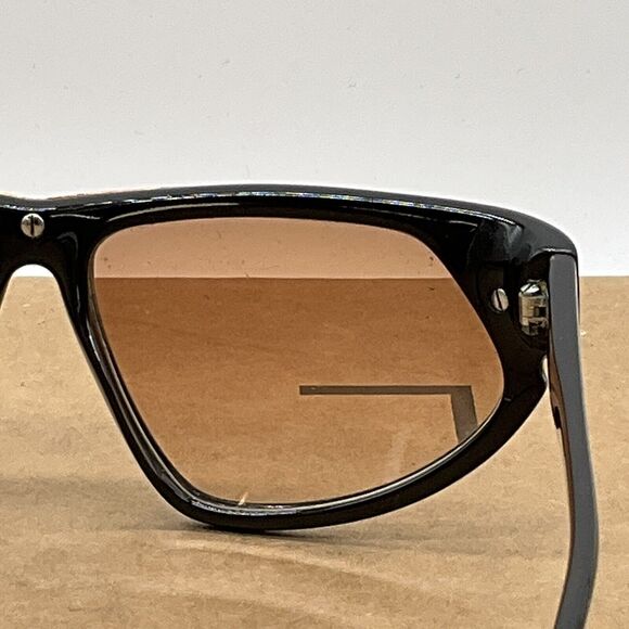 Vintage Zeiss 8156 8200 Black Brown Oval Sunglasses Germany main image 6
